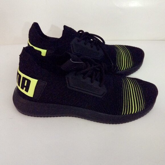 Puma Other - Puma Uprise Color Shift Black Lime-punch Lace Up Sneakers Men's Size US 9 EUR 42
